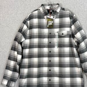 Alaskan Hardgear Boars Nest Flannel Shirt Size XL Tall Workwear Casual Classic